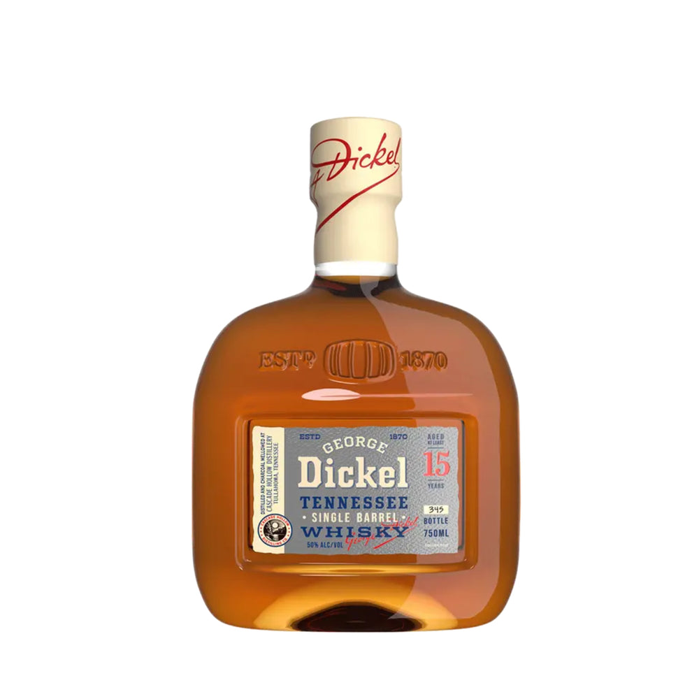 George Dickel 15 Year Old Single Barrel Tennessee Whiskey (750ml) - Bourbon Brothers Australia