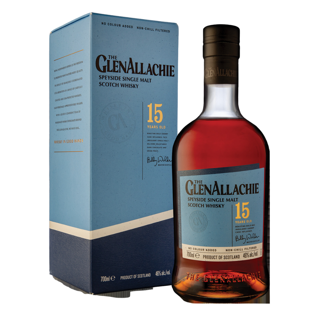 The GlenAllachie 15 Year old Single Malt Scotch Whisky