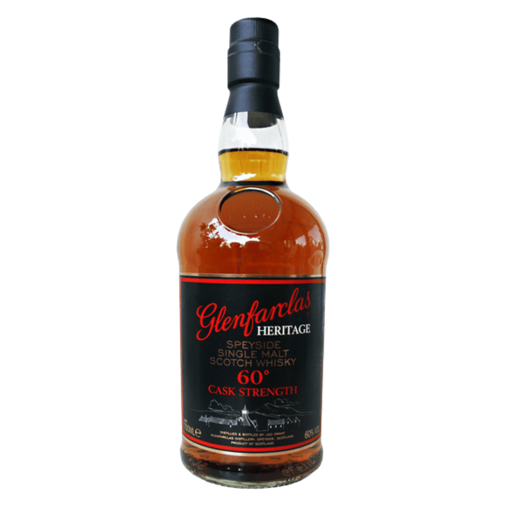 Glenfarclas Heritage 60° Cask Strength Single Malt Scotch Whiskey 