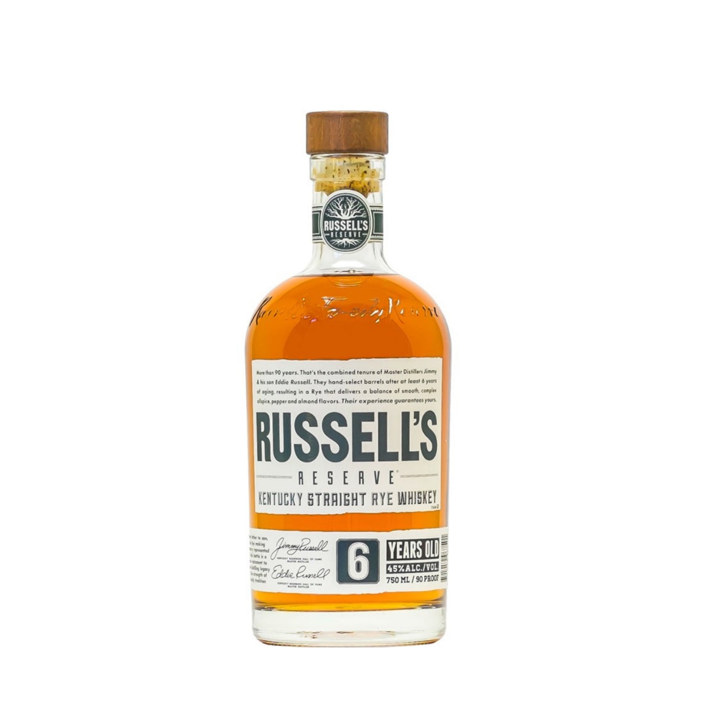 Russell's Reserve 6yo Rye (750ml) - Bourbon Brothers Australia