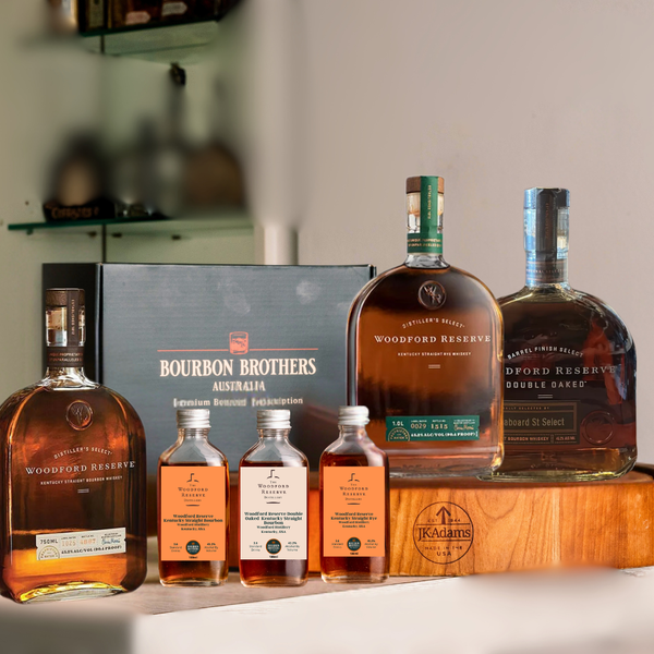Woodford Reserve Whiskey Tasting Gift Box | 3x100ml Bourbon & Rye