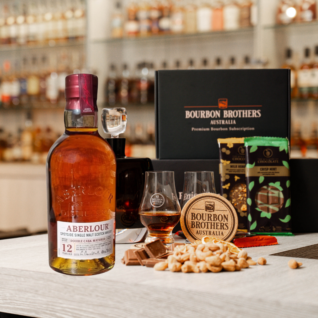 Whiskey Gift Hamper featuring Aberlour 12 Single Malt Scotch Whisky - Bourbon Brothers Australia