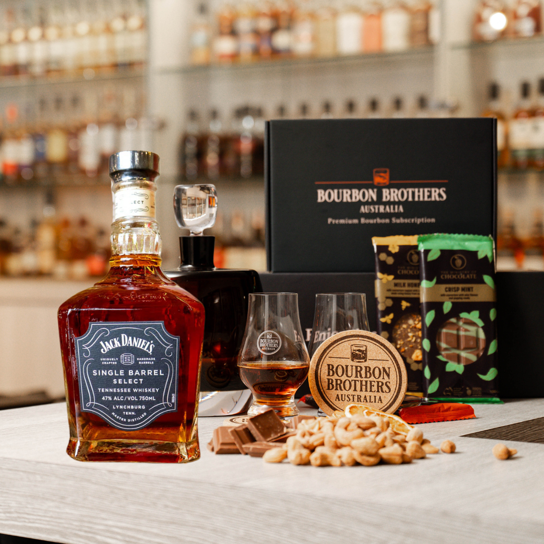 Whiskey Gift Hamper featuring Jack Daniel's Single Barrel Select Tennessee Whiskey - Bourbon Brothers Australia