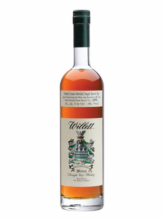 Willett Family Estate 4 Year Old Small Batch Rare Release Cask Strength Straight Rye Whiskey