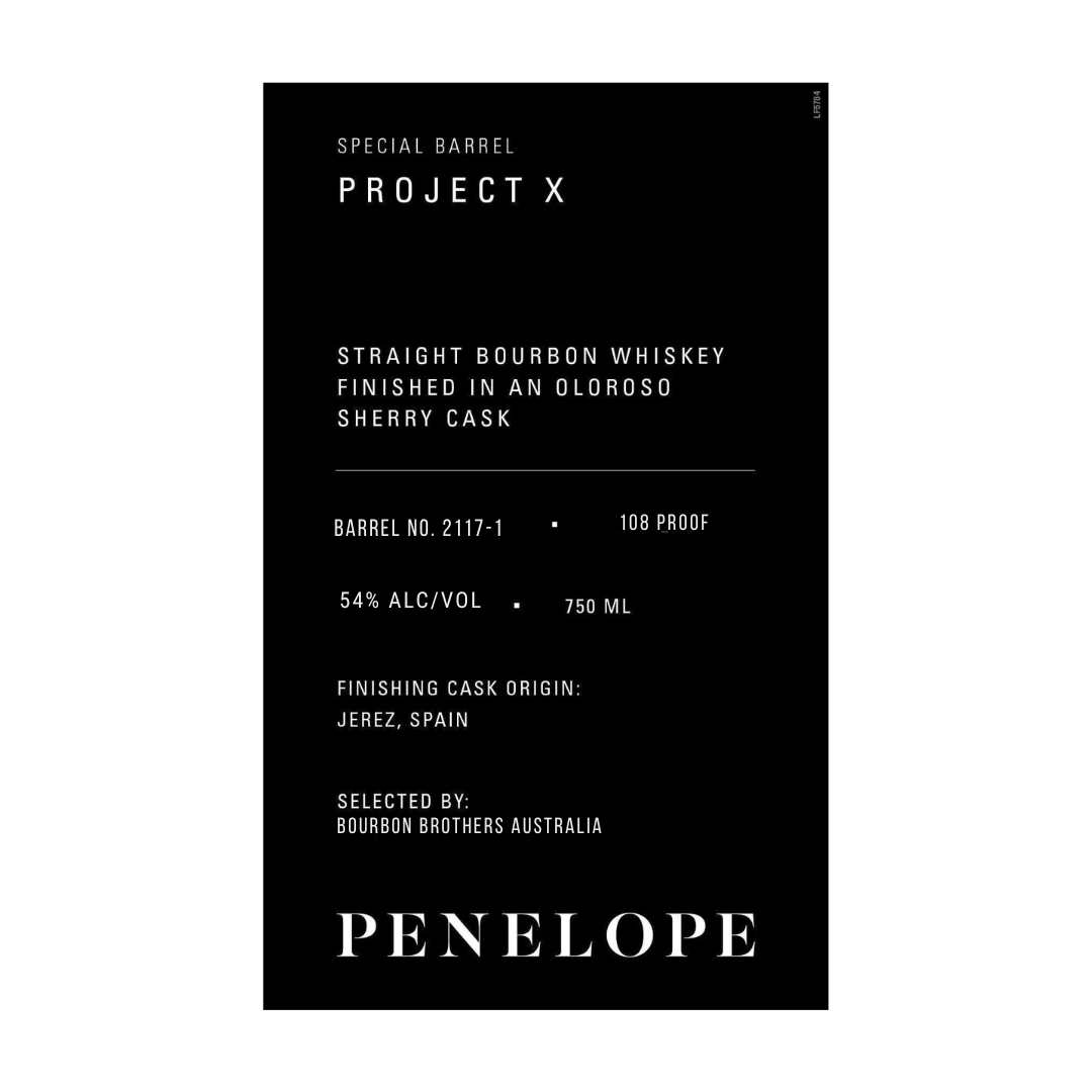 Penelope X - Bourbon Brothers Private Barrel Select - Bourbon Brothers Australia