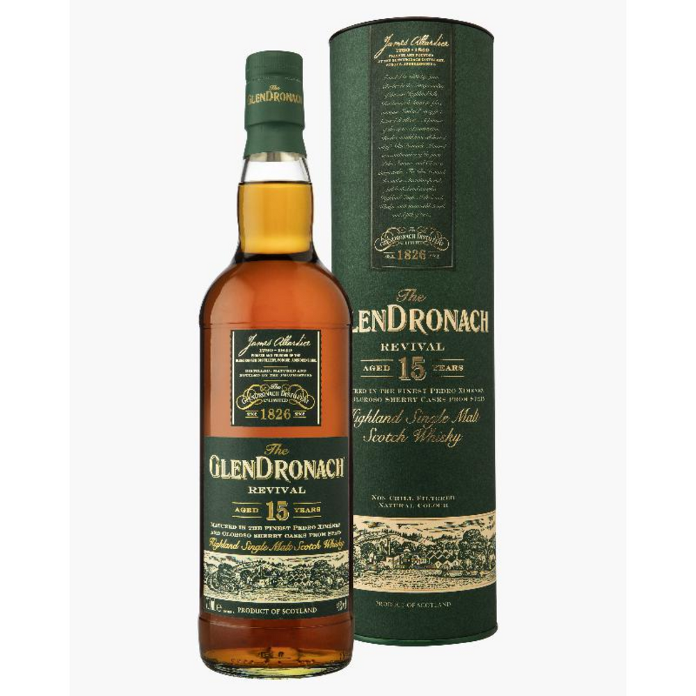 Glendronach 15 Year Old Revival Single Malt Scotch Whisky